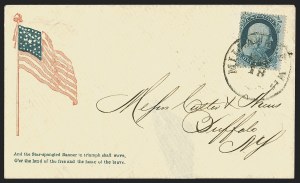 Sale 1291, Lot 553, Civil War Postal History: Union Patriotics