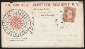 Sale 1291, Lot 557, Civil War Postal History: Union Patriotics