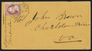 Sale 1291, Lot 564, Civil War Military Mails: Union Military and Govt. Figures