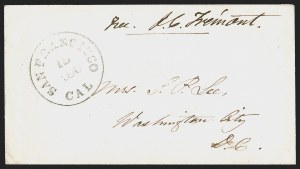 Sale 1291, Lot 567, Civil War Military Mails: Union Military and Govt. Figures