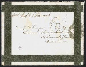 Sale 1291, Lot 570, Civil War Military Mails: Union Military and Govt. Figures