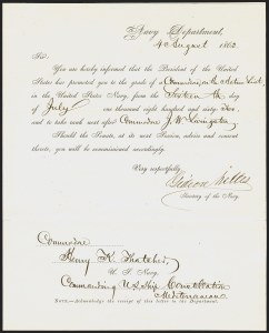 Sale 1291, Lot 580, Civil War Military Mails: Union Military and Govt. Figures