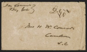 Sale 1291, Lot 587, Civil War Military Mails: Confederate Military and Govt. Figures