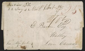 Sale 1291, Lot 59, Florida Postal History: Territorial Period (A-Q)
