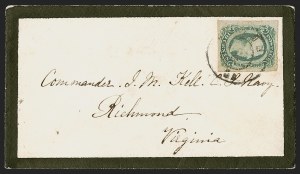 Sale 1291, Lot 596, Civil War Military Mails: Confederate Military and Govt. Figures