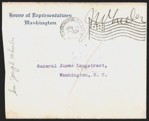 Sale 1291, Lot 598, Civil War Military Mails: Confederate Military and Govt. Figures