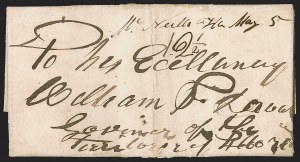 Sale 1291, Lot 62, Florida Postal History: Territorial Period (A-Q)