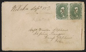 Sale 1291, Lot 642, Confederate General Issues (1-5)