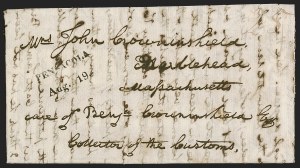 Sale 1291, Lot 68, Florida Postal History: Territorial Period (A-Q)