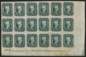 Sale 1291, Lot 685, Confederate General Issues, cont. (6-13)