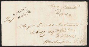 Sale 1291, Lot 69, Florida Postal History: Territorial Period (A-Q)