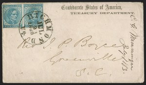 Sale 1291, Lot 696, Semi-Official amd Express, Trans-Mississippi Express