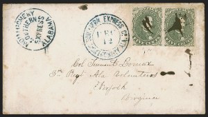 Sale 1291, Lot 697, Semi-Official amd Express, Trans-Mississippi Express