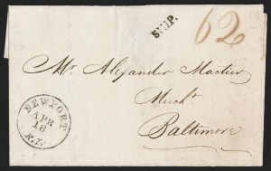 Sale 1291, Lot 7, Autographs, Free Franks, Stampless