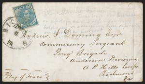 Sale 1291, Lot 703, Flag-of-Truce and Prisoners' Mail
