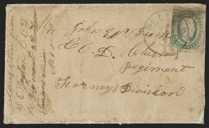 Sale 1291, Lot 715, Flag-of-Truce and Prisoners' Mail