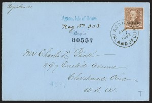 Sale 1291, Lot 726, United States Possessions