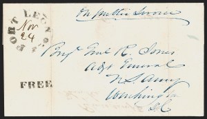 Sale 1291, Lot 73, Florida Postal History: Territorial Period (A-Q)