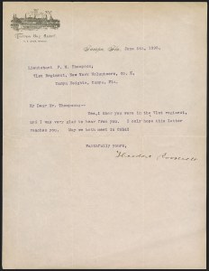 Sale 1291, Lot 734, Diamond Collection of Spanish-American War: Historical Corresp. & Covers