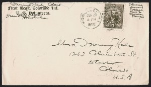 Sale 1291, Lot 768, Diamond Collection of Spanish-American War: Hawaii, Hong Kong