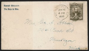 Sale 1291, Lot 771, Diamond Collection of Spanish-American War: Hawaii, Hong Kong