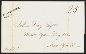 Sale 1291, Lot 78, Florida Postal History: Territorial Period, cont. (S-Y, Balance)