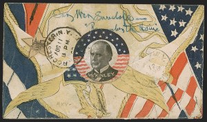 Sale 1291, Lot 794, Diamond Collection of Spanish-American War: Patriotic Covers, 2c Copper Red, Trans-Mississippi (286) Sale 1291, Lot 794, Diamond Collection of Spanish-American War: Patriotic Covers