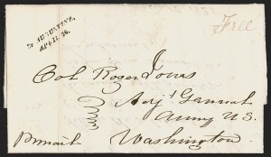 Sale 1291, Lot 80, Florida Postal History: Territorial Period, cont. (S-Y, Balance)