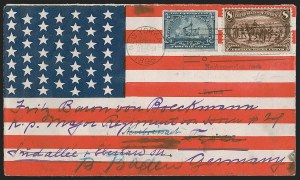 Sale 1291, Lot 800, Diamond Collection of Spanish-American War: Patriotic Covers