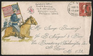 Sale 1291, Lot 805, Diamond Collection of Spanish-American War: Patriotic Covers