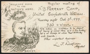 Sale 1291, Lot 806, Diamond Collection of Spanish-American War: Patriotic Covers