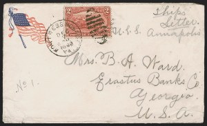 Sale 1291, Lot 810, Diamond Collection of Spanish-American War: Patriotic Covers