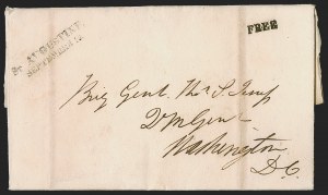 Sale 1291, Lot 83, Florida Postal History: Territorial Period, cont. (S-Y, Balance)