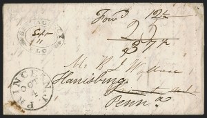 Sale 1291, Lot 89, Florida Postal History: Territorial Period, cont. (S-Y, Balance)
