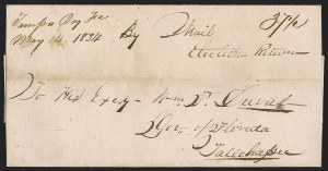 Sale 1291, Lot 93, Florida Postal History: Territorial Period, cont. (S-Y, Balance)