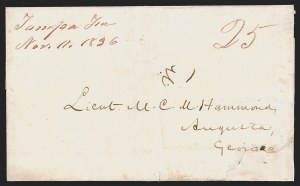 Sale 1291, Lot 95, Florida Postal History: Territorial Period, cont. (S-Y, Balance)