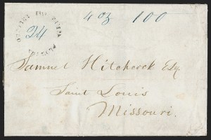 Sale 1291, Lot 96, Florida Postal History: Territorial Period, cont. (S-Y, Balance)