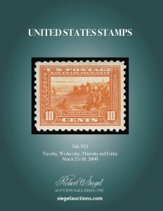 Sale 953, Lot 106B, 1851-56 Issue (Scott 5-17)