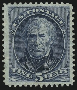 Sale 905, Lot 1861, 1870-88 Bank Note Issues (Scott 178 thru 191), 5c Blue (179) Sale 905, Lot 1861, 1870-88 Bank Note Issues (Scott 178 thru 191)