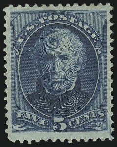 Sale 905, Lot 1863, 1870-88 Bank Note Issues (Scott 178 thru 191), 5c Blue (179) Sale 905, Lot 1863, 1870-88 Bank Note Issues (Scott 178 thru 191)