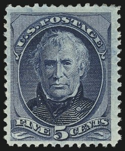 Sale 905, Lot 1871, 1870-88 Bank Note Issues (Scott 178 thru 191), 5c Blue (185) Sale 905, Lot 1871, 1870-88 Bank Note Issues (Scott 178 thru 191)