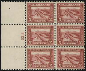 Sale 905, Lot 2504, 1913-15 Panama-Pacific Issue (Scott 397 thru 404), 2c Panama-Pacific (398) Sale 905, Lot 2504, 1913-15 Panama-Pacific Issue (Scott 397 thru 404)