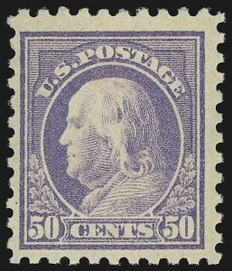 Sale 905, Lot 2584, Washington-Franklin Issues (Scott 424 to 458), 50c Violet (440) Sale 905, Lot 2584, Washington-Franklin Issues (Scott 424 to 458)