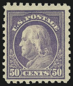 Sale 905, Lot 2590, Washington-Franklin Issues (Scott 424 to 458), 50c Violet (440) Sale 905, Lot 2590, Washington-Franklin Issues (Scott 424 to 458)