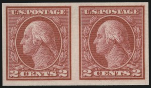 Sale 905, Lot 2641, 1912-14 Issues (Scott 459 to 480), 2c Carmine, Ty. I, Imperforate Coil (459) Sale 905, Lot 2641, 1912-14 Issues (Scott 459 to 480)
