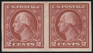 Sale 905, Lot 2642, 1912-14 Issues (Scott 459 to 480), 2c Carmine, Ty. I, Imperforate Coil (459) Sale 905, Lot 2642, 1912-14 Issues (Scott 459 to 480)