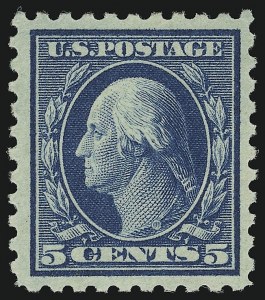 Sale 905, Lot 2656, 1912-14 Issues (Scott 459 to 480), 5c Blue (466) Sale 905, Lot 2656, 1912-14 Issues (Scott 459 to 480)
