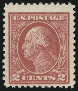 Sale 905, Lot 2693, 1916-23 Issues (Scott 491 to 519), 2c Deep Rose, Ty. Ia (500) Sale 905, Lot 2693, 1916-23 Issues (Scott 491 to 519)