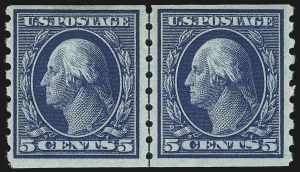 Sale 905, Lot 3079, Group by Issue, 1c-5c 1910-13 Coils (392-396) Sale 905, Lot 3079, Group by Issue