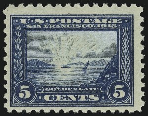 Sale 905, Lot 3089, Group by Issue, 1c-10c Panama-Pacific, Perf 10 (401-404) Sale 905, Lot 3089, Group by Issue
